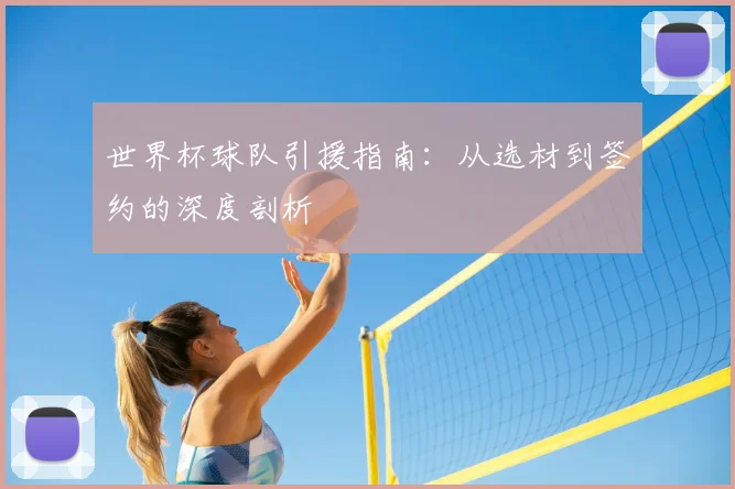 世界杯球队引援指南：从选材到签约的深度剖析