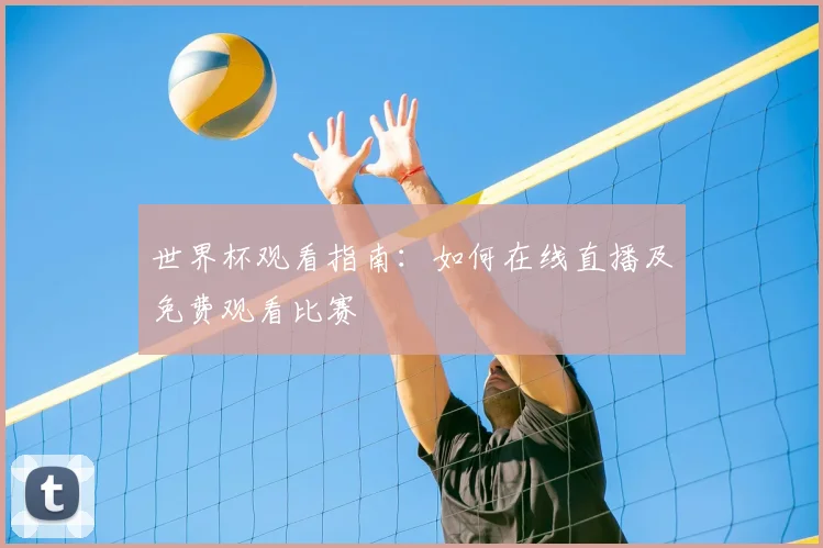 世界杯观看指南：如何在线直播及免费观看比赛